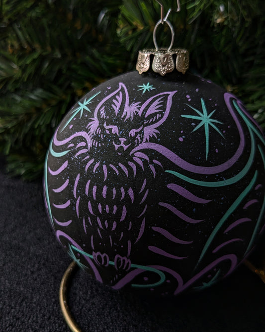 Custom Spooky Ceramic Ornament