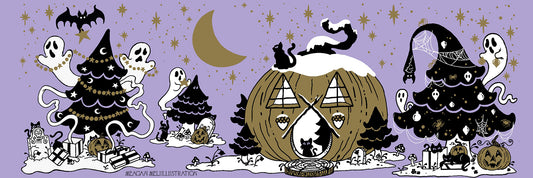 Starlit Christmas Giclee Print