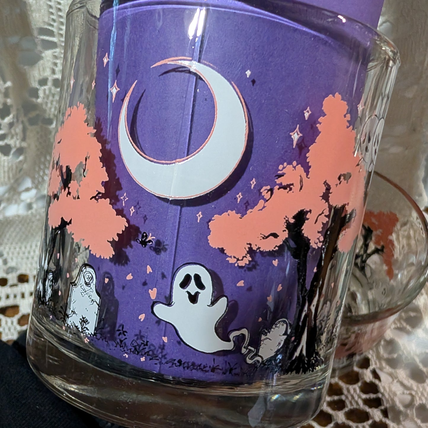 *IMPERFECT* Cherry Blossoms at the Cemetery Vintage Inspired Mug