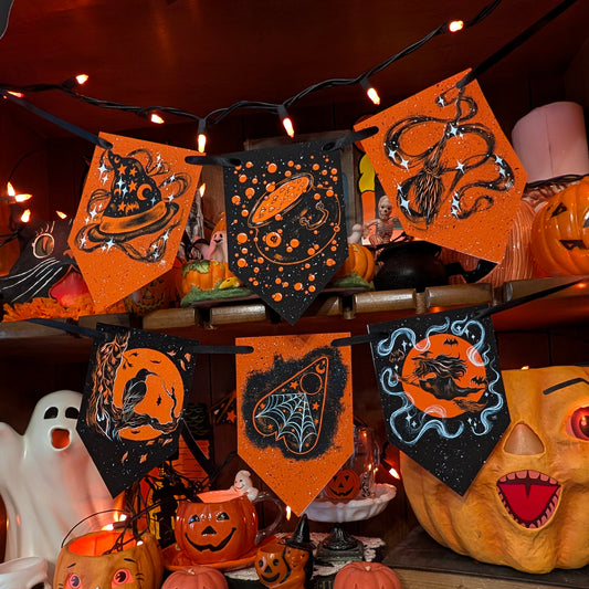 Halloween Witch Garland