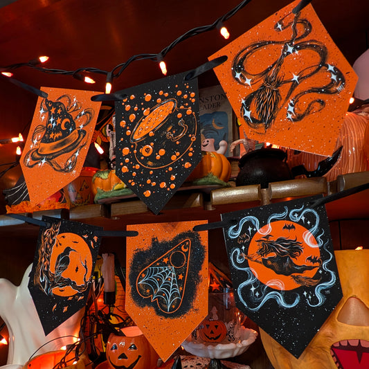 Halloween Witch Garland