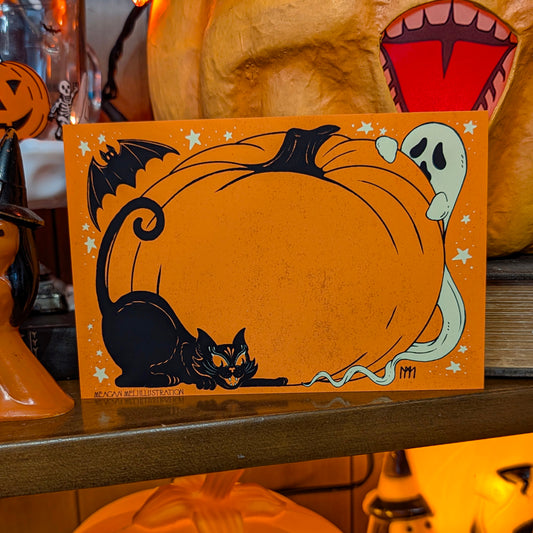 Vintage Halloween Inspired Notecards