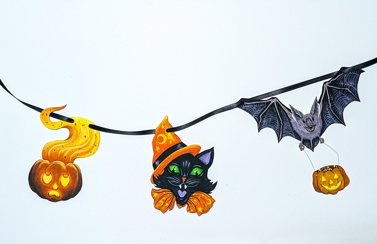 Halloween Friends Garland - Limited Run