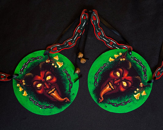 Krampus Giclee Garland & Garland Kit - LIMITED