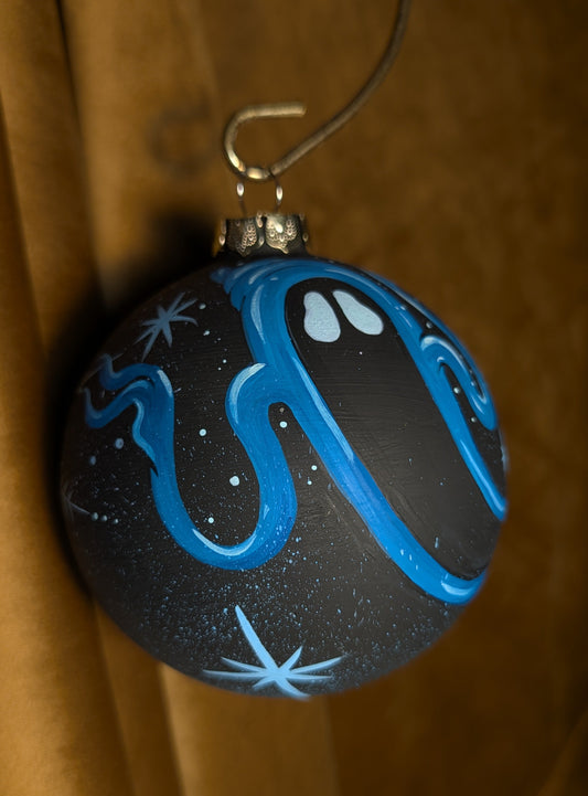 Snow Ghoul Ceramic Ornament