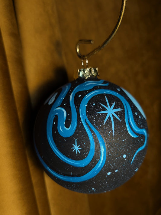 Snow Ghoul Ceramic Ornament