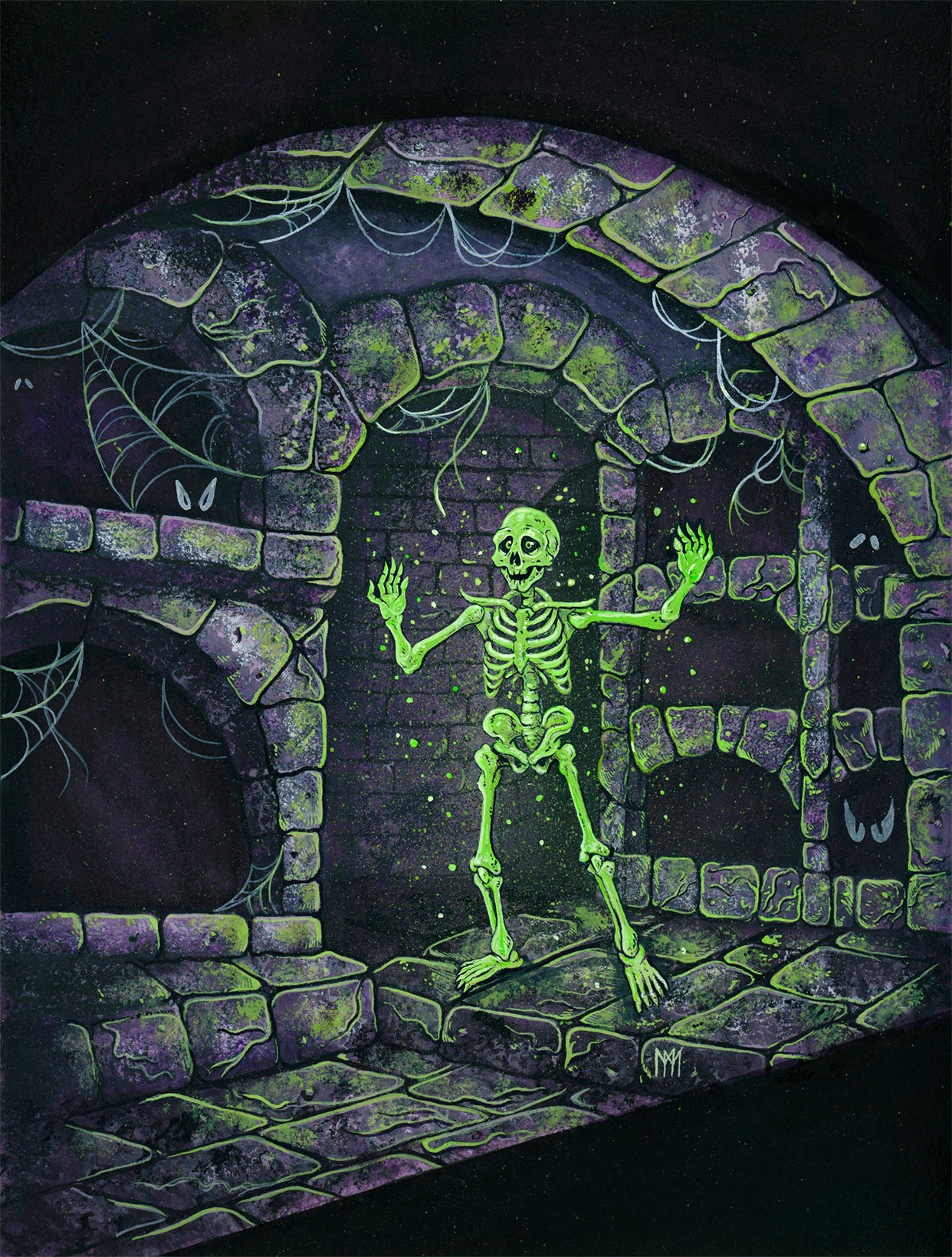*PRE ORDER* Out of the Crypt Tapestry Blanket