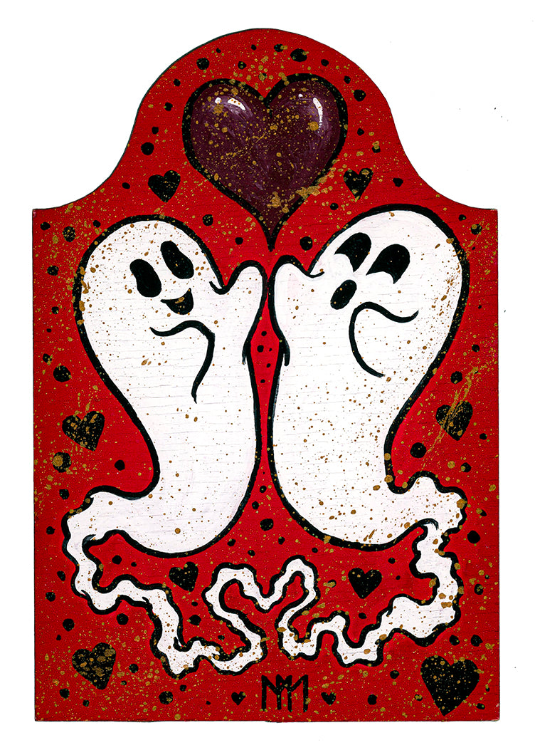 Ghosts in Love Giclee Print