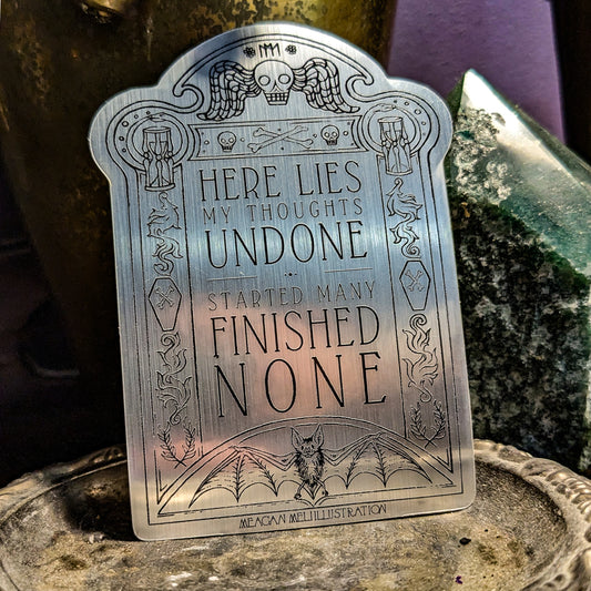 Gravestone Sticker