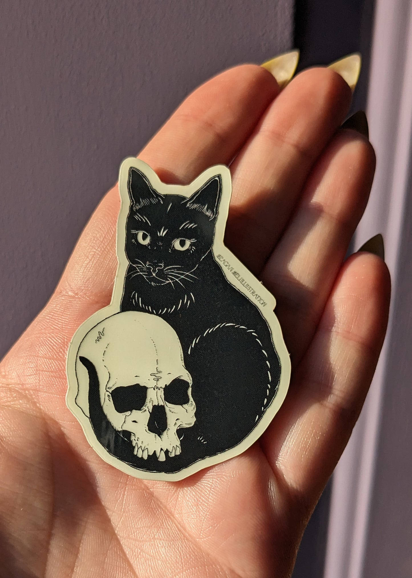 Embracing Death Sticker