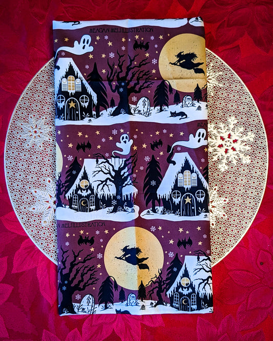 La Befana's Flight Tea Towel