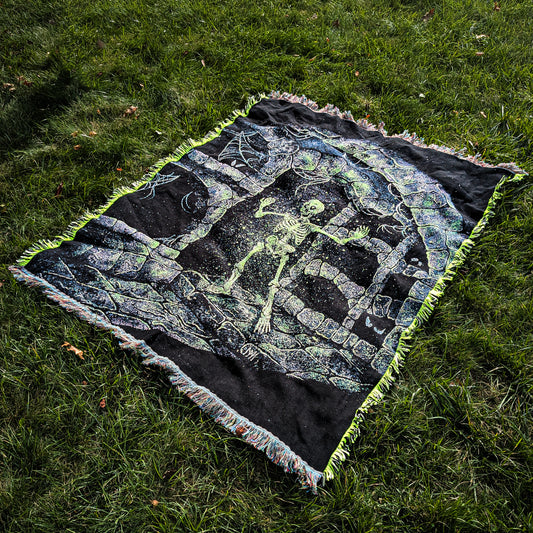 *PRE ORDER* Out of the Crypt Tapestry Blanket