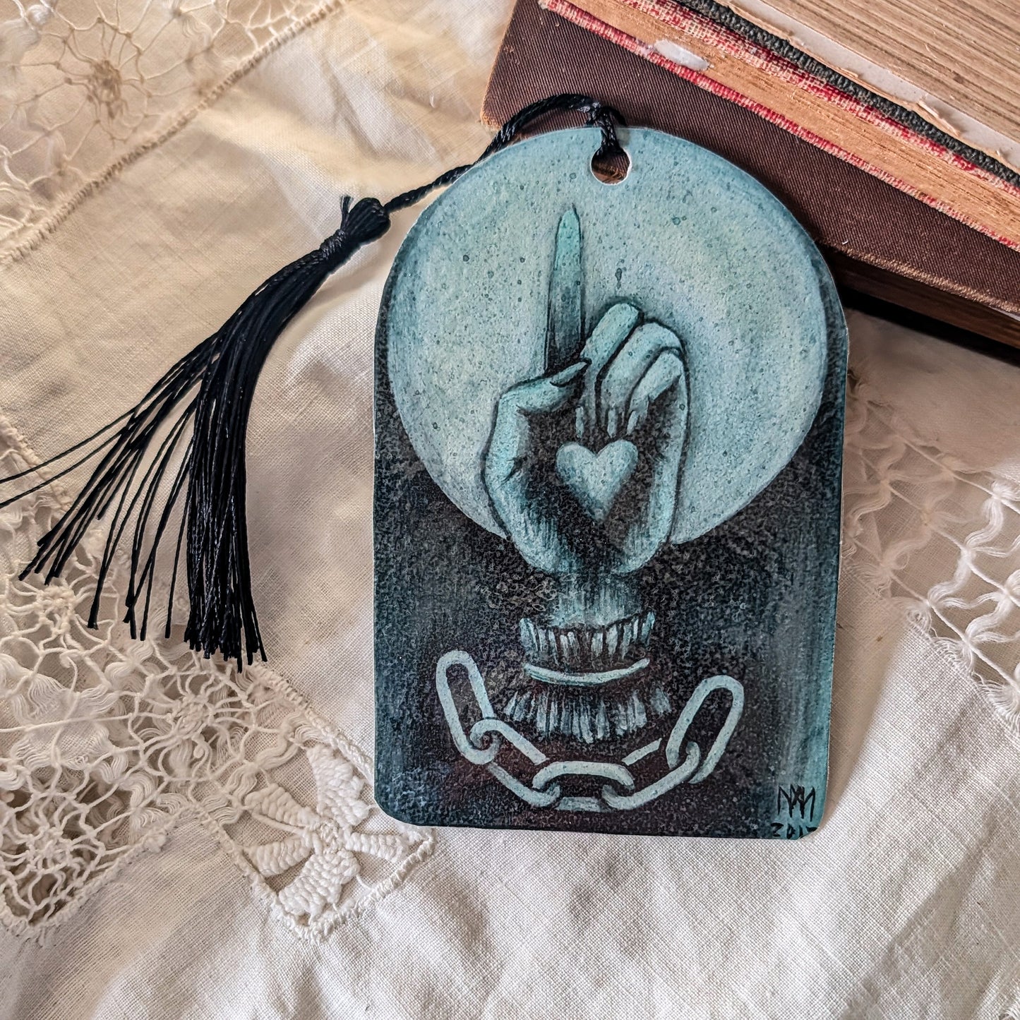 Cemetery Symbolism Bookmark