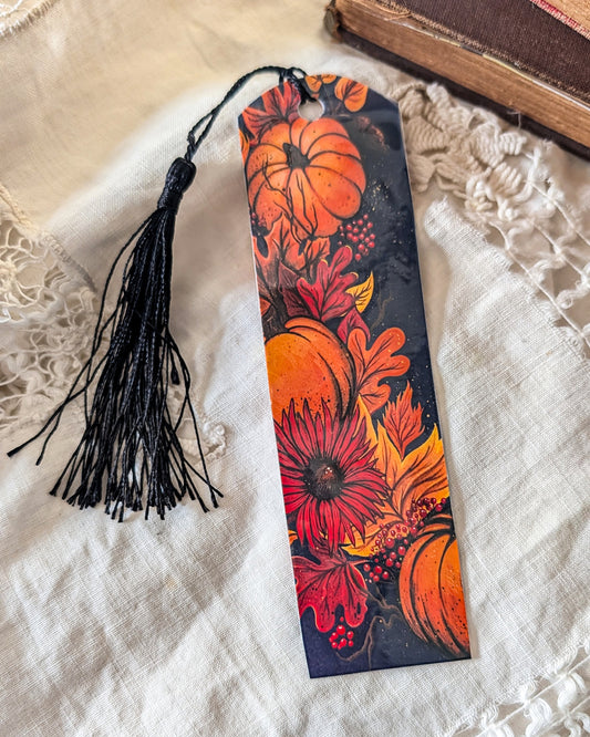 Autumnal Wreath Bookmark