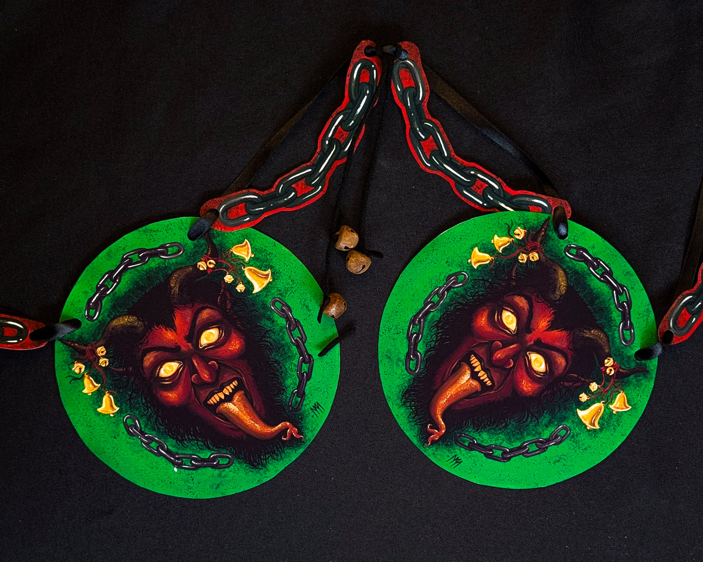 Krampus Giclee Garland & Garland Kit - LIMITED