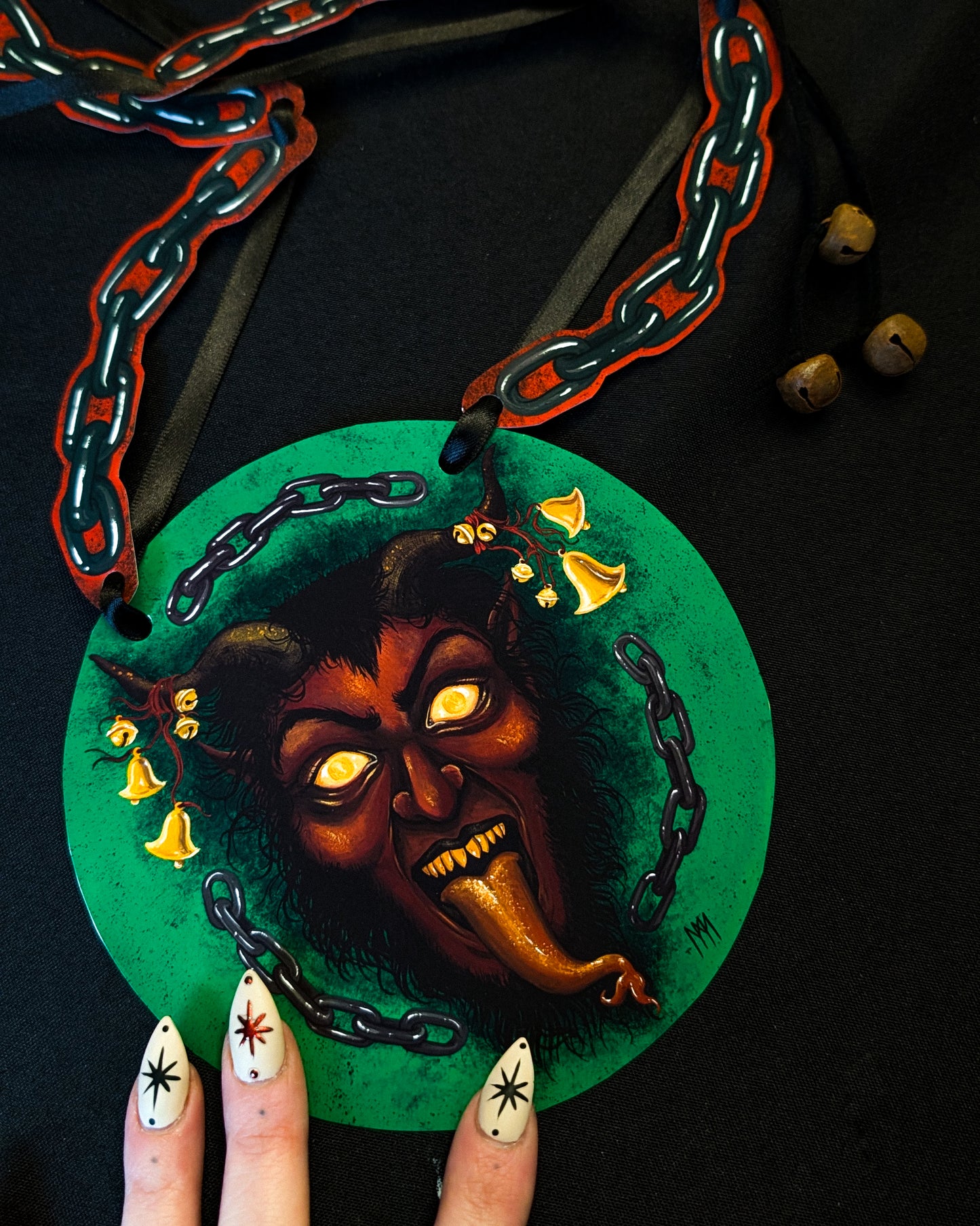 Krampus Giclee Garland & Garland Kit - LIMITED