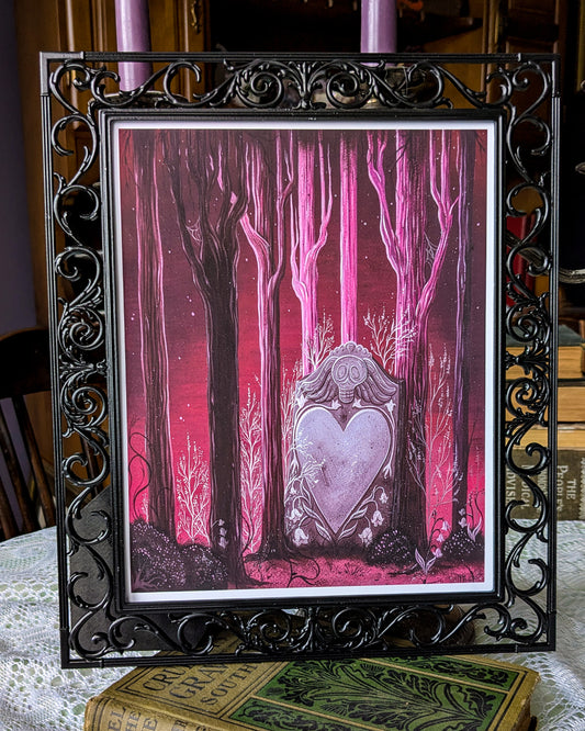 Magenta Magic Framed Print