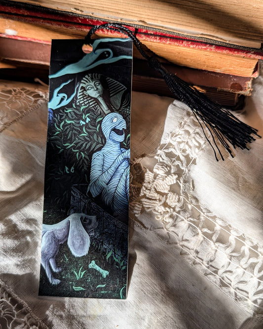 Mummy Drinking Tea Bookmark