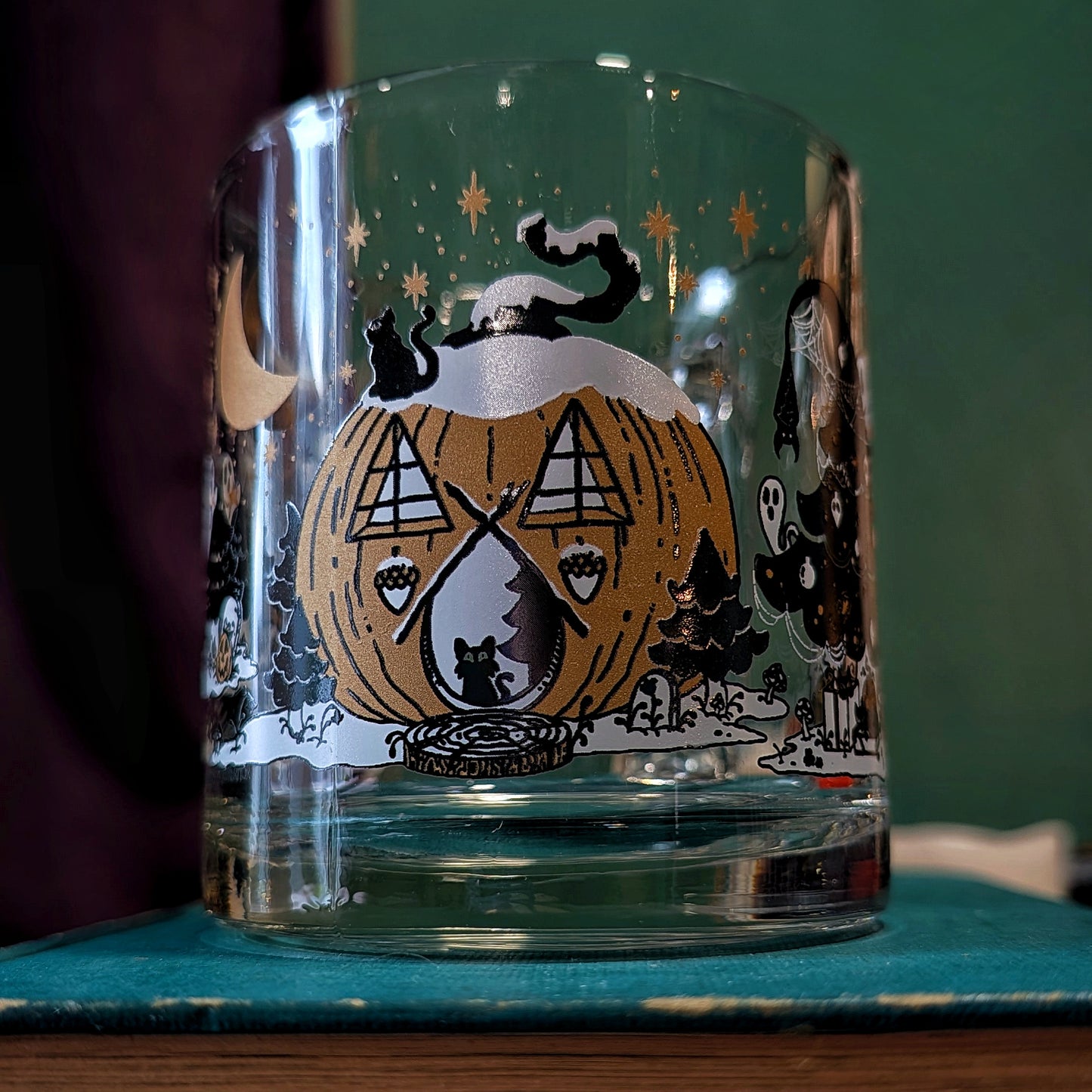 Starlit Christmas Vintage Inspired Mug