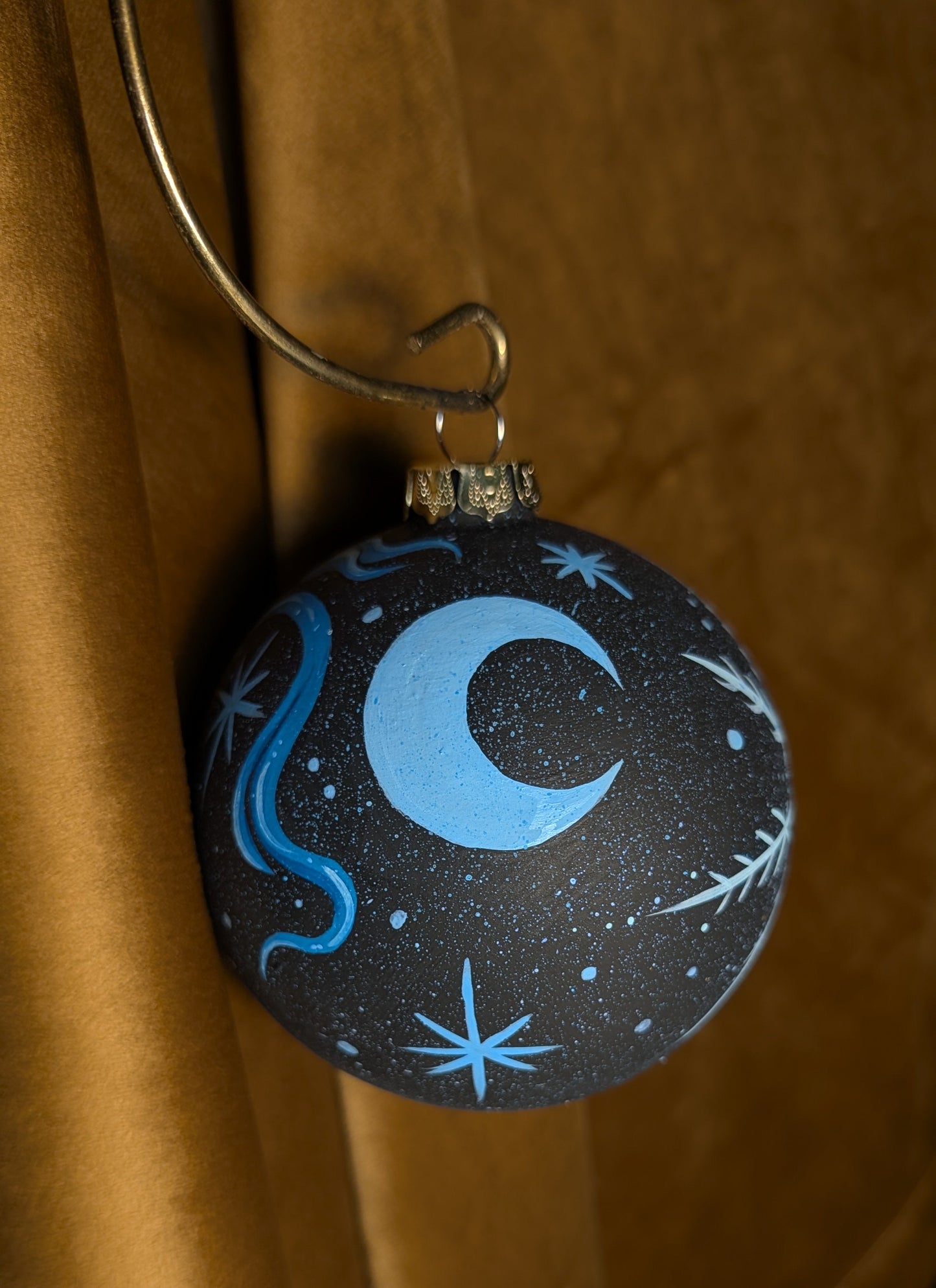 Snow Ghoul Ceramic Ornament