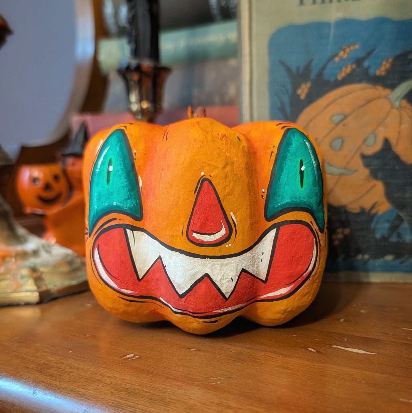 Folk Pumpkin BB Decoration