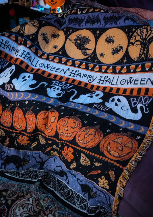 All Hallows' Tapestry Blanket