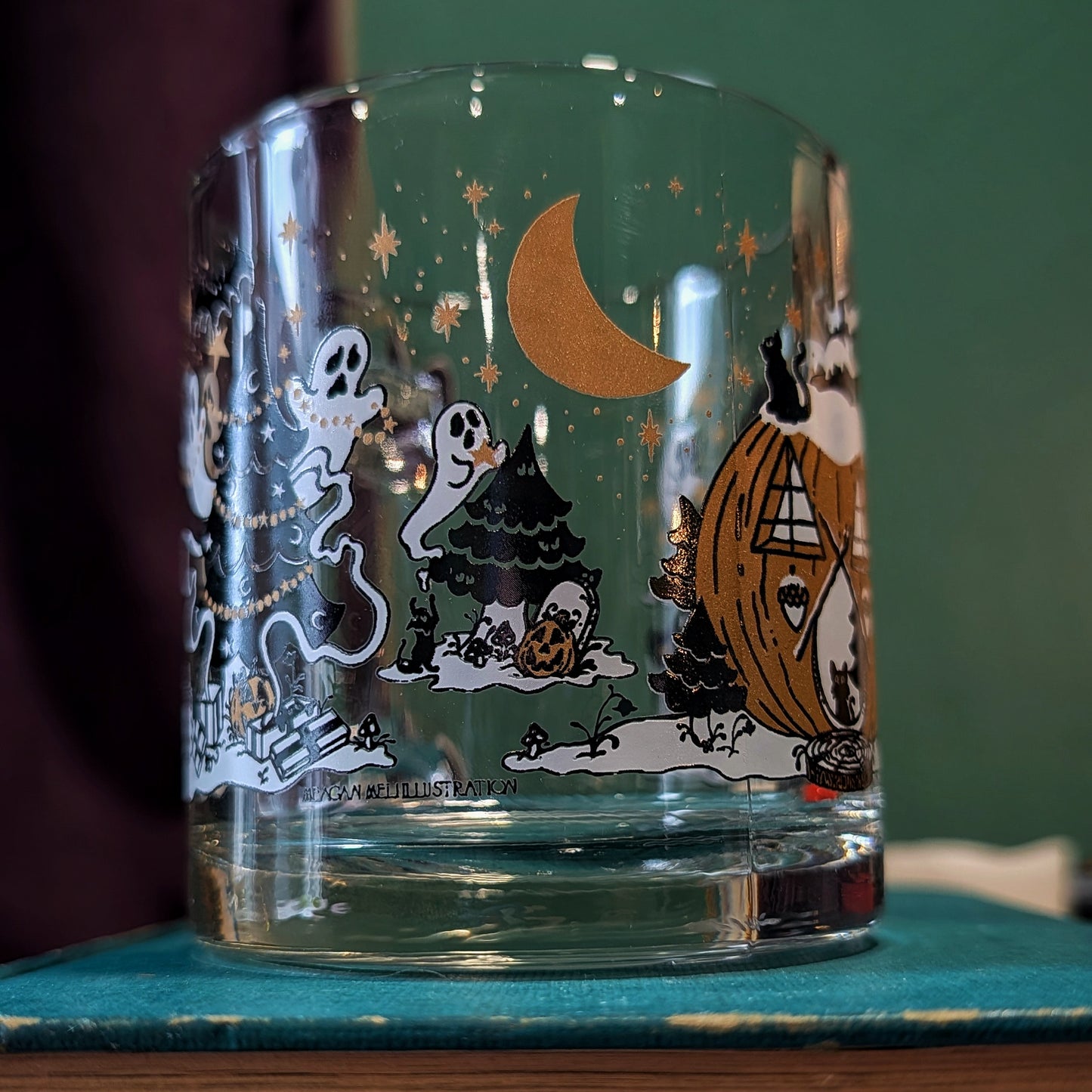 Starlit Christmas Vintage Inspired Mug