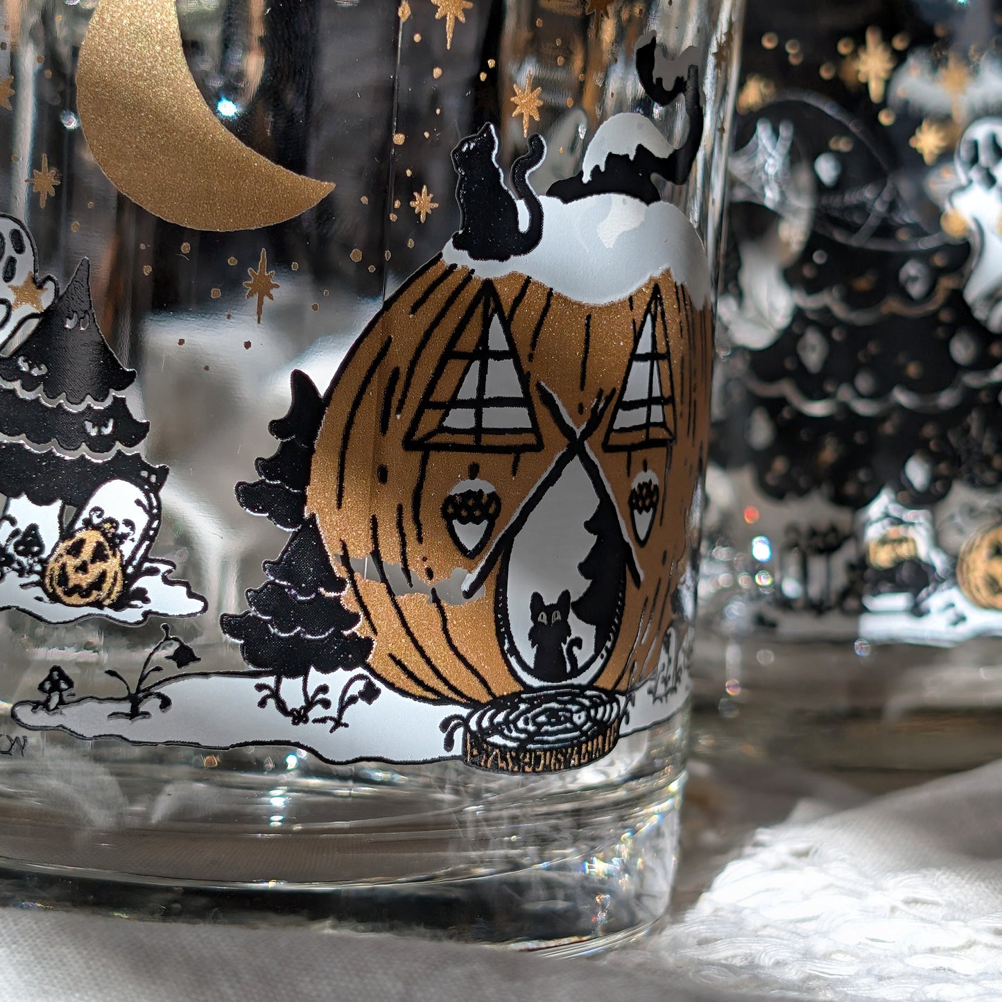 *IMPERFECT* Starlit Christmas Vintage Inspired Mug