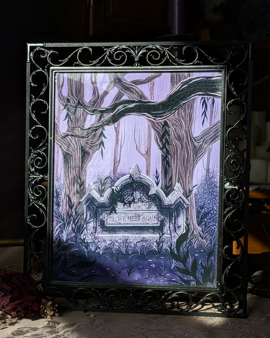 Til We Meet Again Framed Print