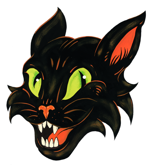 Sassy Cat Halloween Decoration