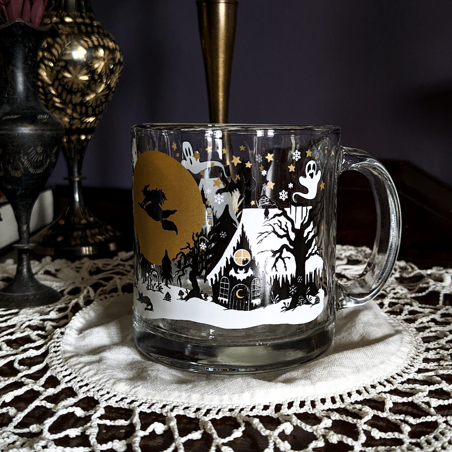 La Befana's Flight Vintage Inspired Mug