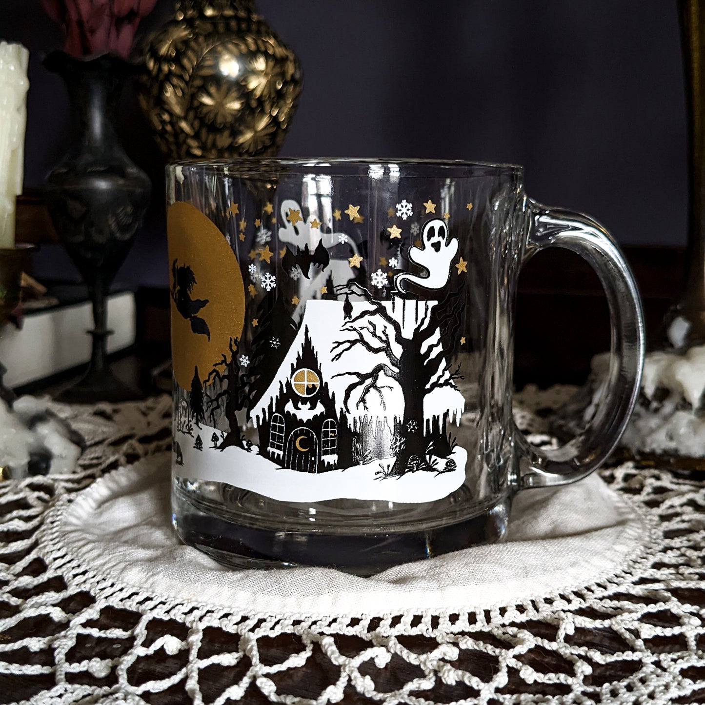 La Befana's Flight Vintage Inspired Mug