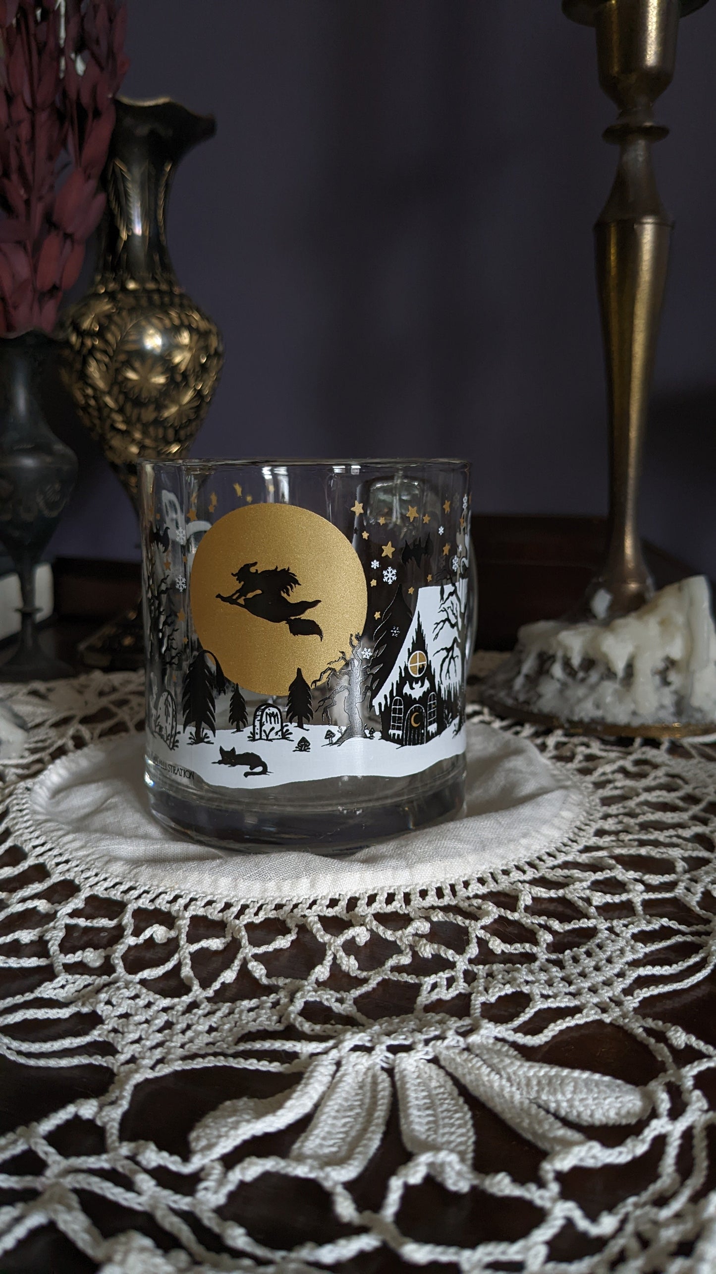 *IMPERFECT* La Befana's Flight Vintage Inspired Mug