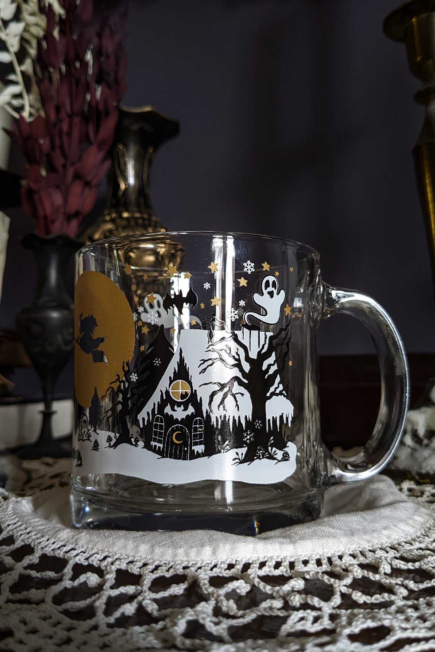 La Befana's Flight Vintage Inspired Mug