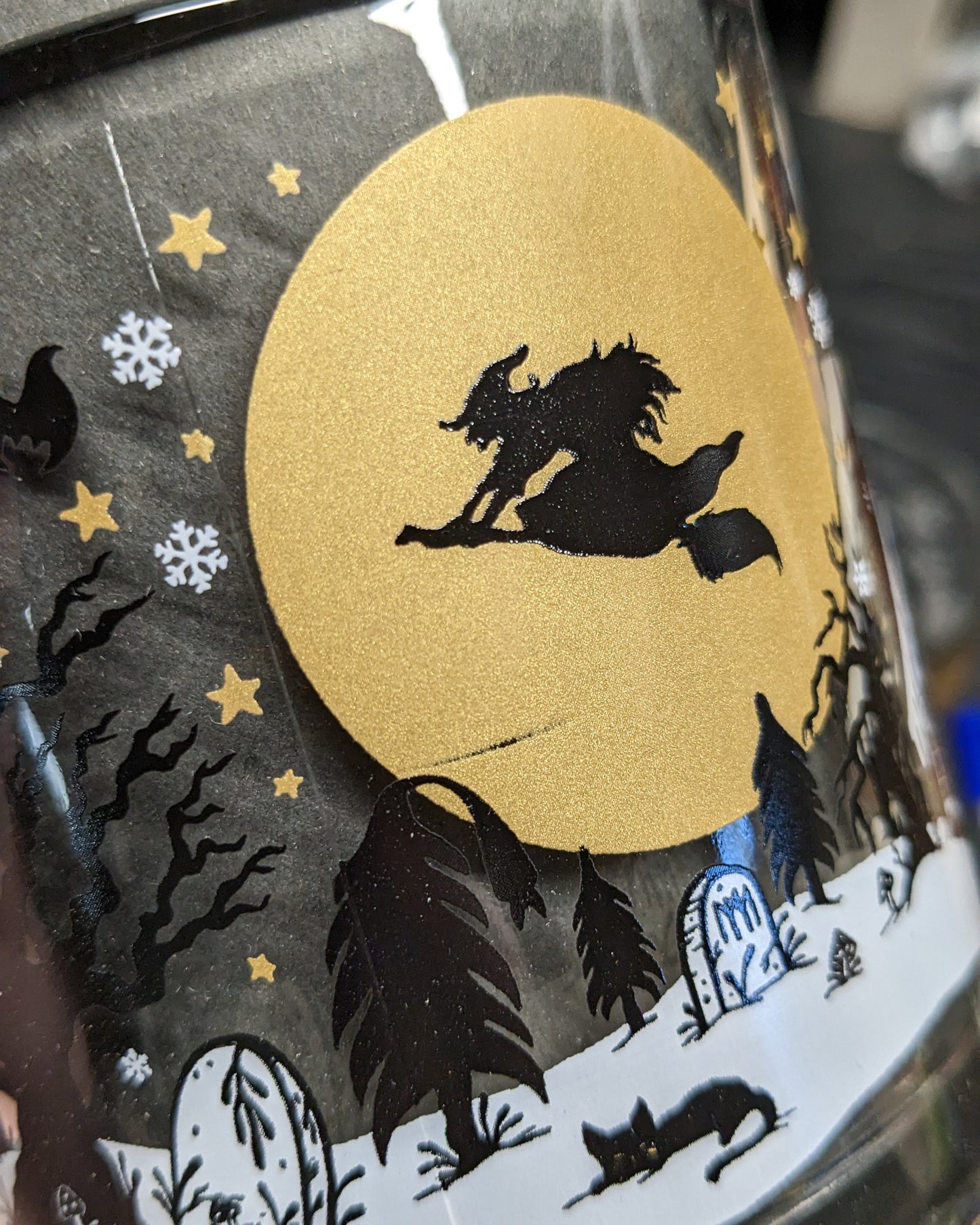 *IMPERFECT* La Befana's Flight Vintage Inspired Mug