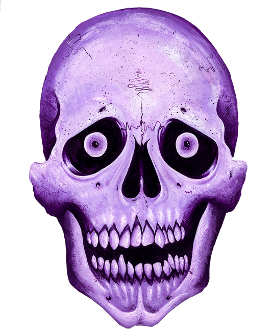 Staring Skull Halloween Decoration