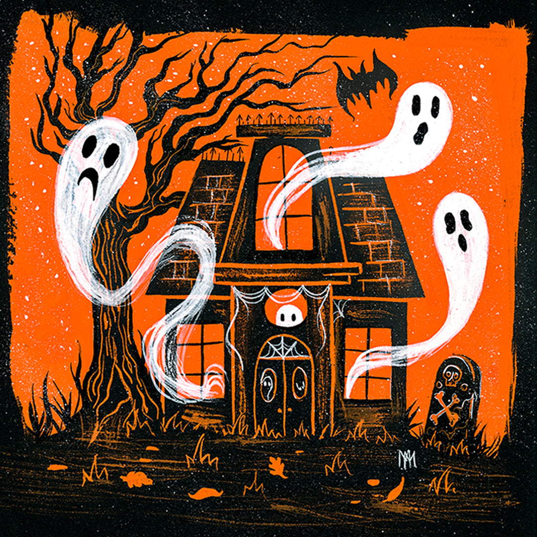 Ghost House Giclee Print