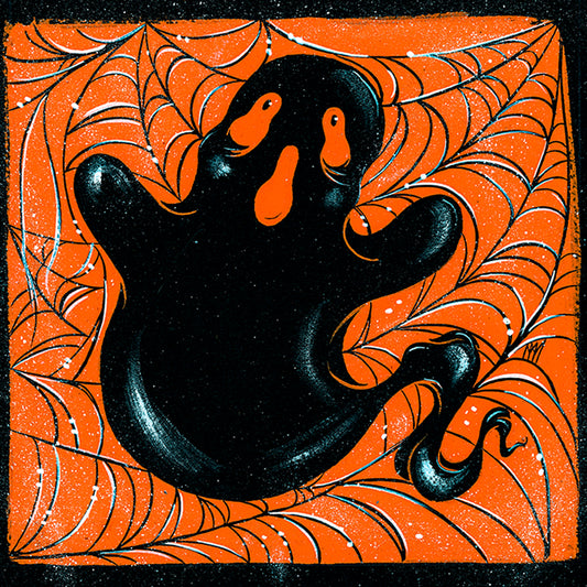 Spiderweb Ghost Giclee Print